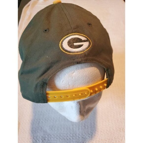 NFL Green Bay Packer Embroidered Sz. M-L Snapback Baseball Hat - Picture 5 of 7